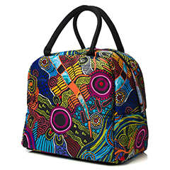 JUSTIN BUTLER LUNCH TOTE INDIGENOUS