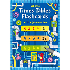 TIMES TABLES FLASH CARDS