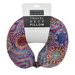 TINA MARTIN TRAVEL NECK PILLOW INDIGENOUS