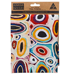 GLADYS KURU BIDU TEA TOWEL INDIGENOUS
