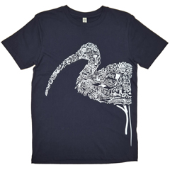 TSHIRT 5XL - WHAT MAKES QUT? IBIS - LIGHT-WEIGHT 155GSM     ORGANIC COTTON