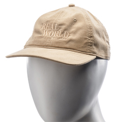 CAP - REAL WORLD EMBROIDERED - CORDUROY 100% COTTON