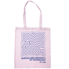 TOTE BAG - QUT TECH - ORGANIC COTTON