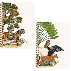 CF ANIMALIS WIREBND NOTEBOOK A5 LINED