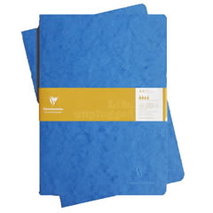 SET/2 A4 NOTEBOOK LINED MARGIN BLUE ESSENTIALS              CLAIREFONTAINE