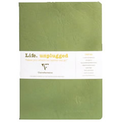 SET/2 A5 NOTEBOOK RULED GREEN ESSENTIALS CLAIREFONTAINE