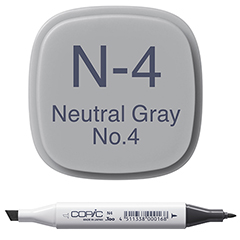 MARKER COPIC NEUTRAL GRAY NO 4 - N4