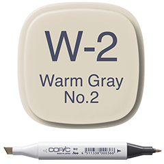 MARKER COPIC WARM GRAY NO 2 - W2