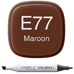MARKER COPIC MAROON - E77