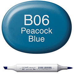 COPIC SKETCH PEACOCK BLUE - B06