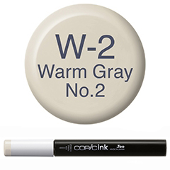 COPIC INK WARM GRAY NO 2 - W2