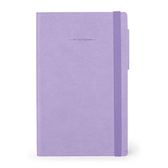 MY NOTEBOOK MED LINED LAVENDAR PURPLE