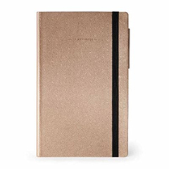 MY NOTEBOOK MED LINED ROSE GOLD