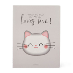 NOTEBOOK KITTY LEGAMI QUADERNO LARGE LINED