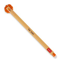 ERASABLE PEN LION - ORANGE INK
