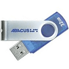 USB 2.0 ABACUS 32GB SWIVEL