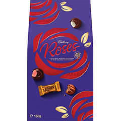 CADBURY ROSES GIFT POUCH 150G