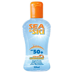 SEA&SKI ORGANIC SUNSCREEN 50+