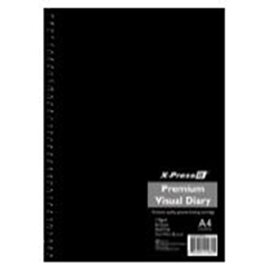 DIARY A3 VISUAL ART 110GSM WIRE BOUND #PVDA3