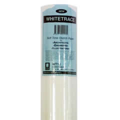 TRACING PAPER WHITE ROLL 27GSM 18 INCH X 50 YARDS