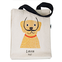 LABRADOR DALI LARGE TOTE