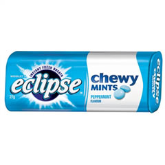 ECLIPSE MINTS PEPPERMINT CHEWY 27G - #115586