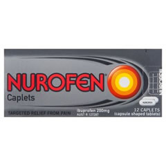 NUROFEN CAPLETS 12S