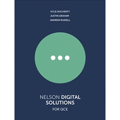 NELSON DIGITAL SOLUTIONS FOR QCE UNITS 1-4 STUDENT BOOK + 26MONTH ACCESS CODE