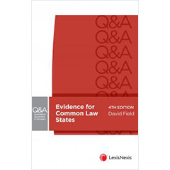 EVIDENCE FOR COMMON LAW STATES - QUESTIONS & ANSWERS
