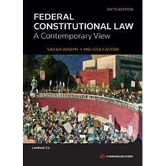 FEDERAL CONSTITUTIONAL LAW: A CONTEMPORARY VIEW