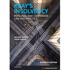 KEAY'S INSOLVENCY PERSONAL & CORPORATE LAW & PRACTICE