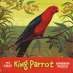 KING PARROT MY FIRST WOODEN PUZZLE