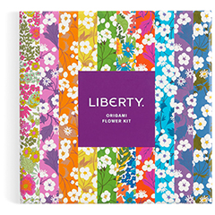 ORIGAMI FLOWER KIT LIBERTY CLASSIC FLORAL GALISON