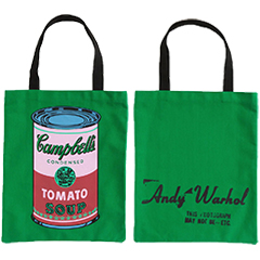GALISON ANDY WARHOL SOUP CAN TOTE BAG SHOPPER MULTI-COLOURED38X43X28CM