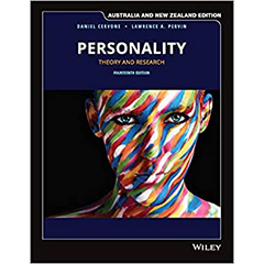 PERSONALITY: THEORY & RESEARCH - AUS & NZ ED