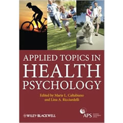 APPLIED TOPICS IN HEALTH PSYCHOLOGY