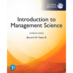 INTRODUCTION TO MANAGEMENT SCIENCE