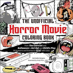 UNOFFICIAL HORROR MOVIE COLOURING BOOK
