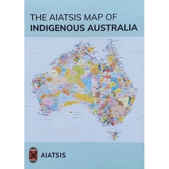 MAP INDIGENOUS AUSTRALIA - A3 FOLD AIATSIS