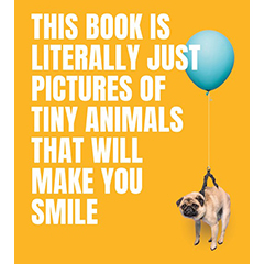 THIS BOOK IS LITERALLY JUST PICTURES OF TINY ANIMALS THAT   WILL MAKE YOU SMILE