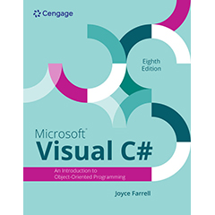 MICROSOFT VISUAL C# 2022 : AN INTRODUCTION TO               OBJECT-ORIENTED PROGRAMMING